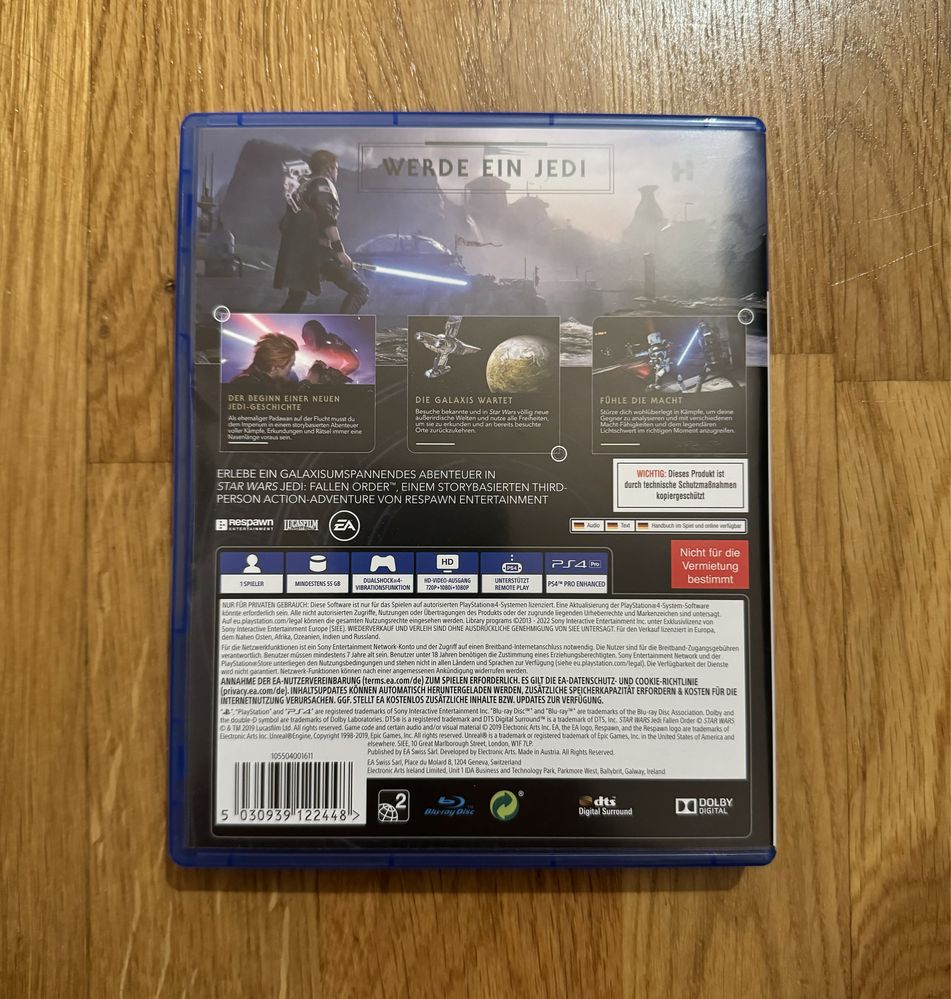 Star Wars Jedi Upadły Zakon PS4