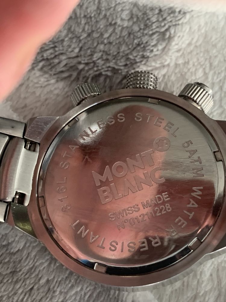 Męski zegarek Mont Blanc