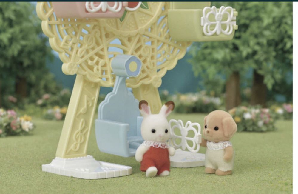 Roda  de jardim- Sylvaian families