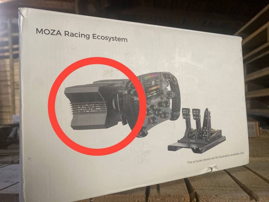 Гоночне кермо Moza Racing Ecosystem