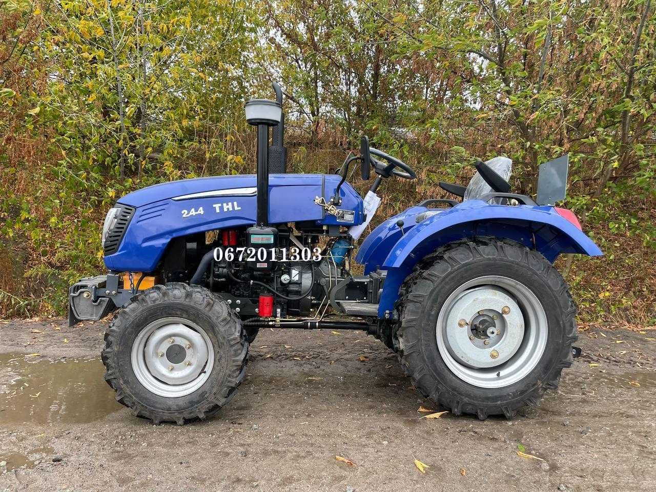 Трактор Xingtai T 244 THL 3-цилінд ГУР двигун КМ Передній міст ведучий
