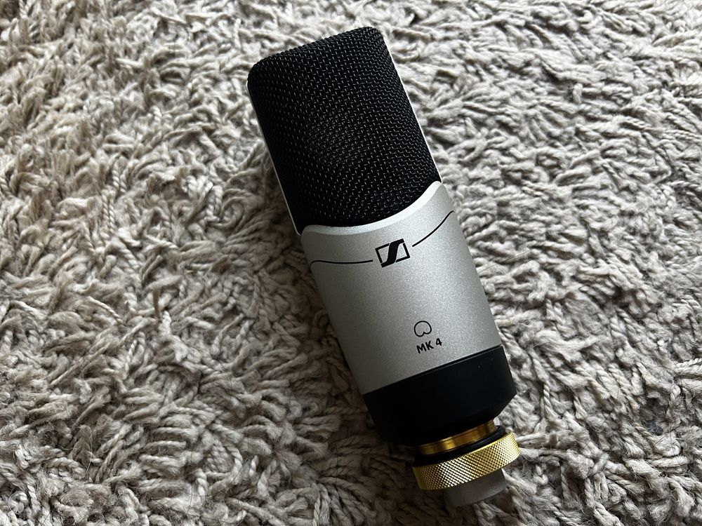 Sennheiser MK4 Microfone Membrana Grande como novo +Oferta