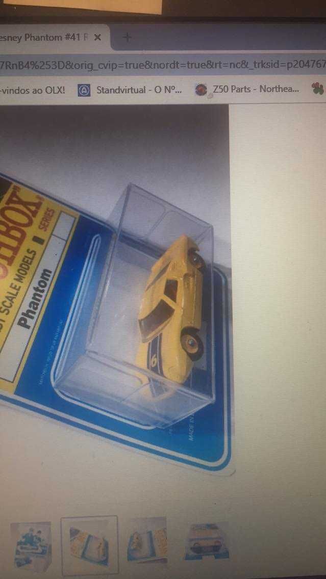 Ford GT Lesney Matchbox #41 yellow (restaurado ) esc 1/75
