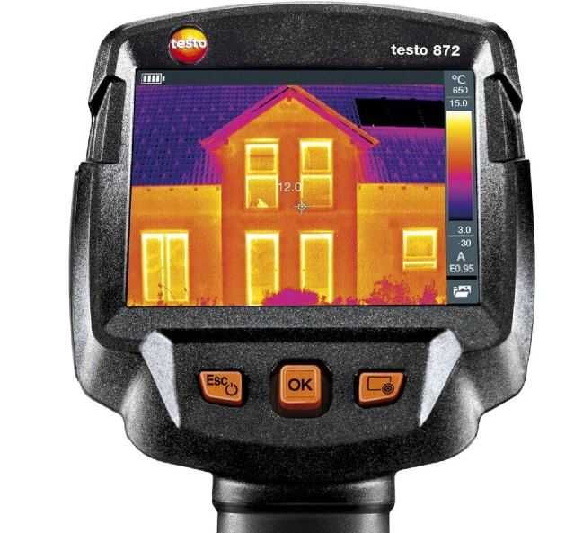 Wypożyczenie kamery termowizyjnej - Testo 872