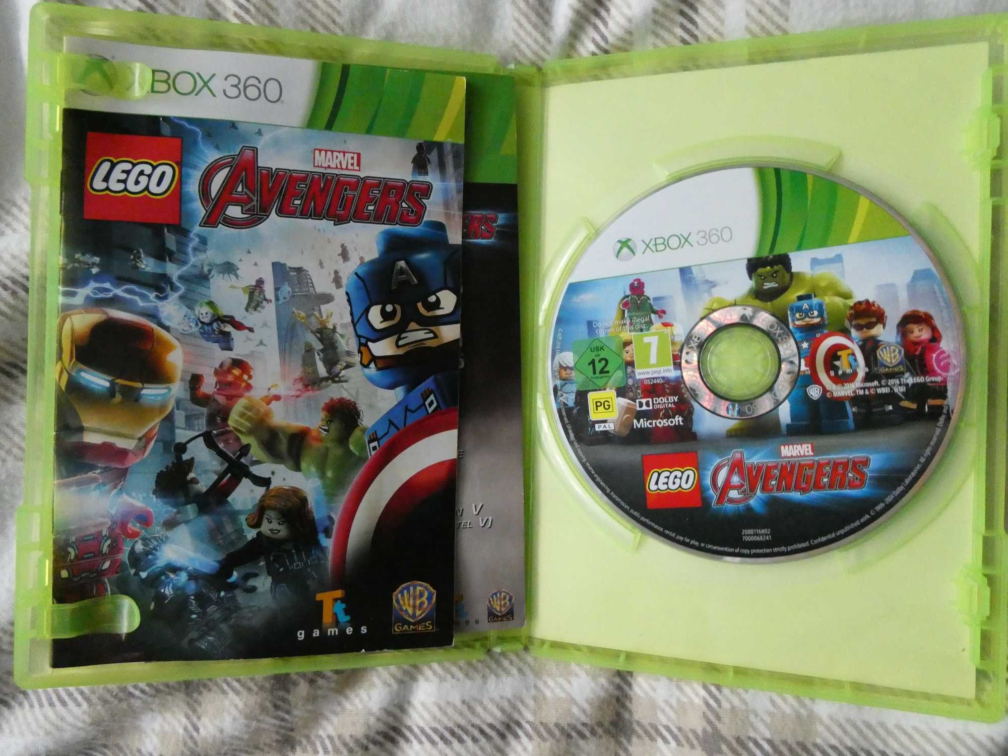 LEGO MARVEL AVENGERS XBOX 360 / polska wersja / gra na xbox 360