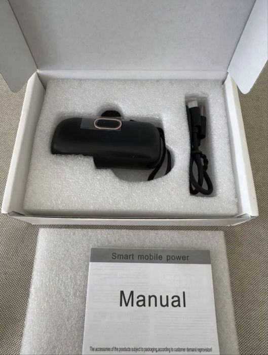 Міні Портативний Павербанк для Iphone / Android 5000 mAh Powerbank