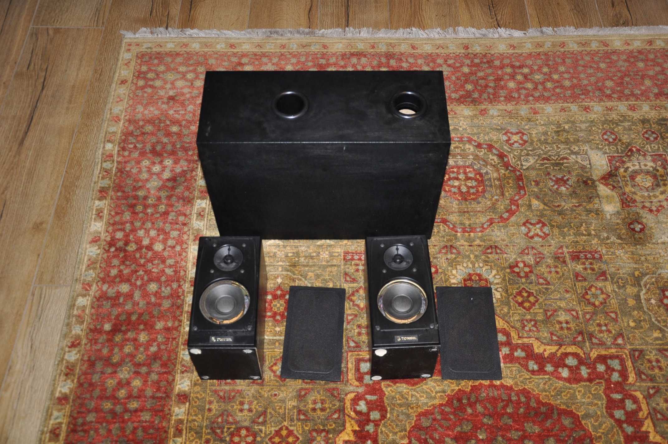tonsil subwoofer  z głośnikami