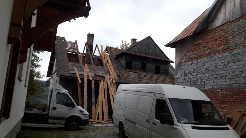 Skup starego drewna Darmowa rozbiórka stodoła szopa deski