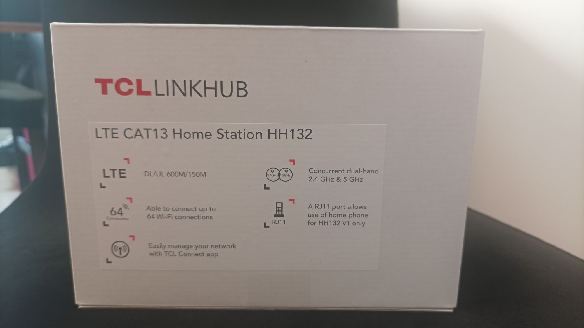 Router stacjonarny kat. 12/13 TCL LinkHub HH132VM
