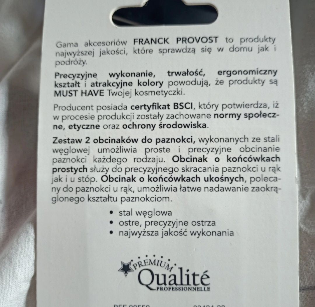 Zestaw 2 obcinaków do paznokci