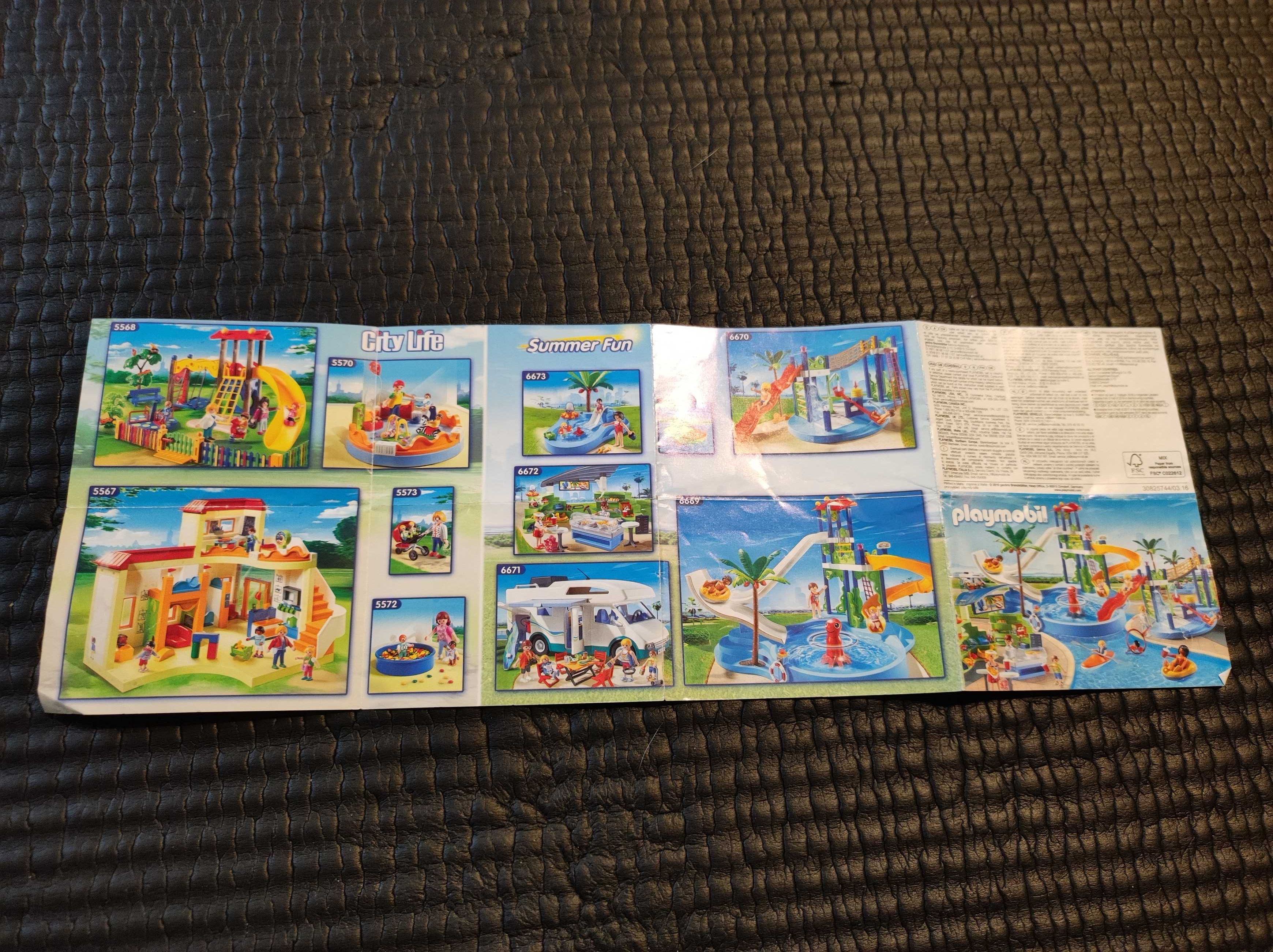 Katalog Playmobil + ulotka z zestawami