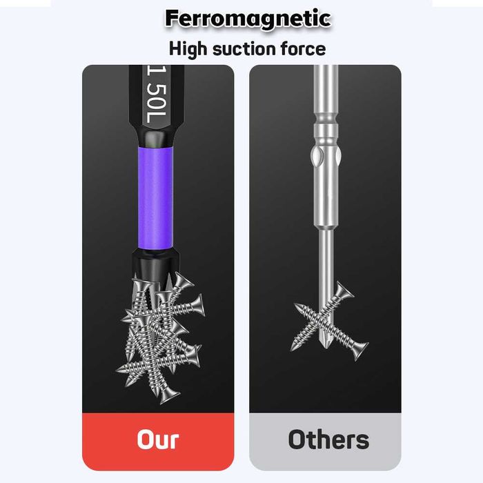 біта ph2 ударна 9 см 10 см бита ph2 ударная набір біт набор бит