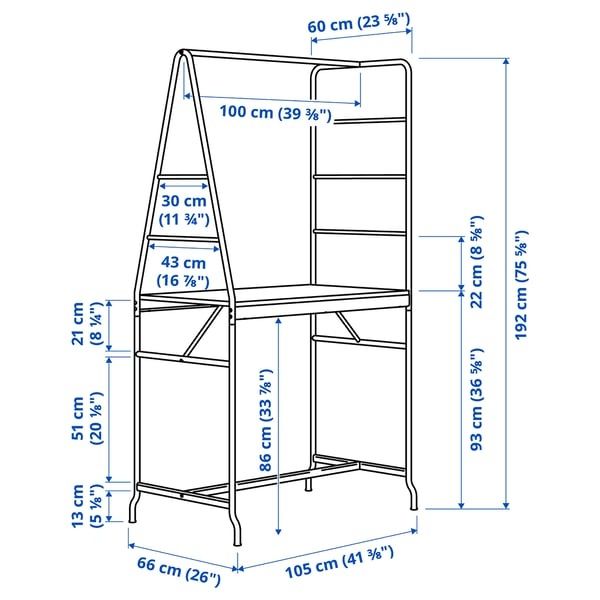 Secretaria Alta / Balcão de cozinha