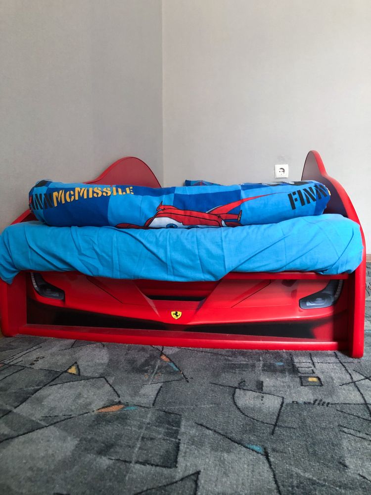 Кровать-машина детская для мальчика дитяче ліжко
