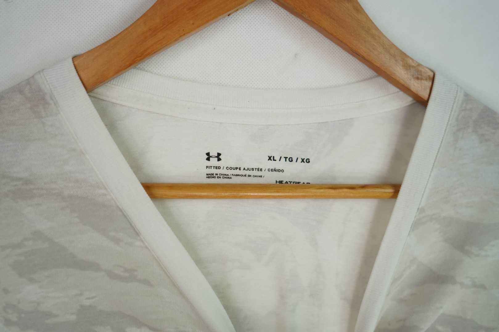 Under armour męska koszulka t-shirt długi siłownia gym XL