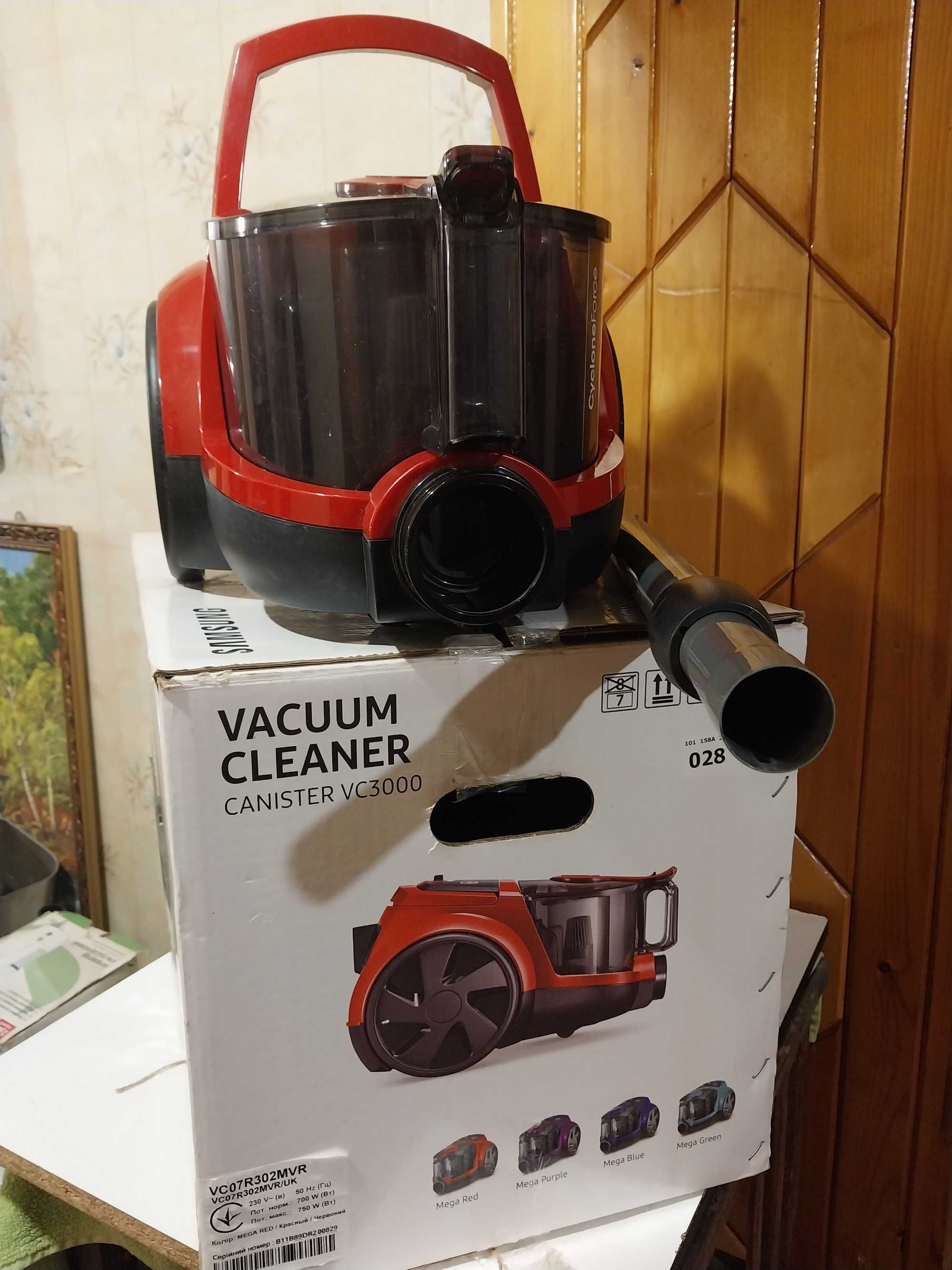 пылесос SAMSUNG VC07R302MVR