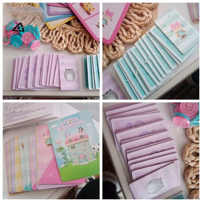 Gra planszowa 8w1 Koci domek Gabi