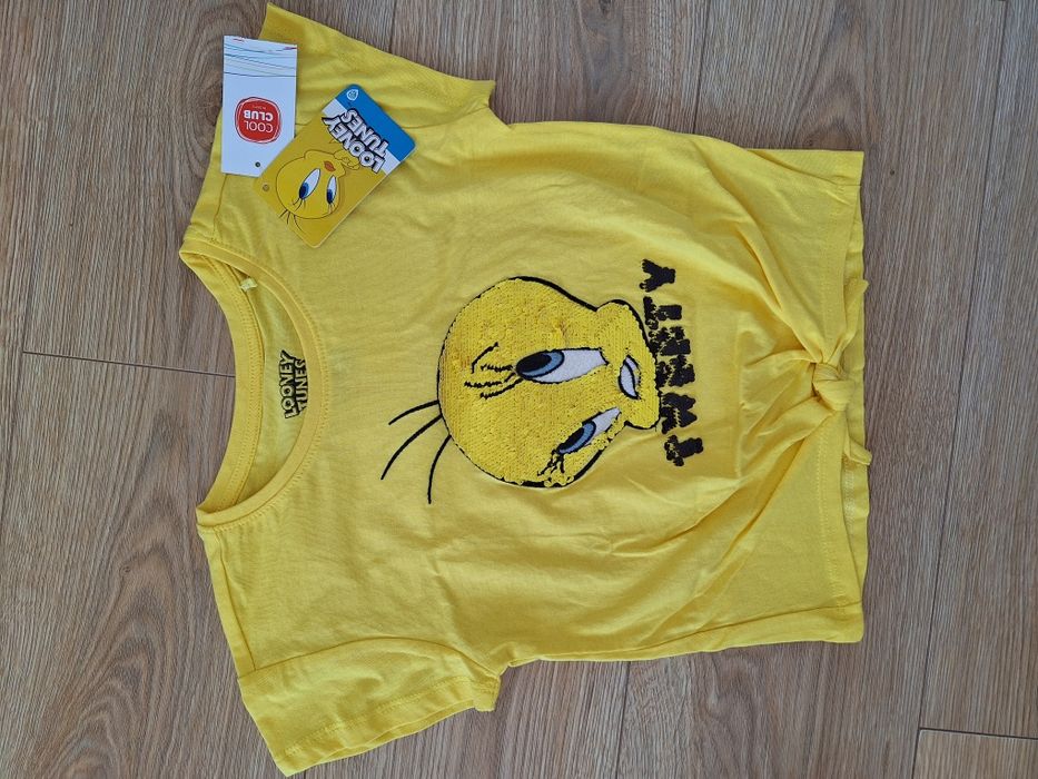 NOWA bluzka Tweety Cool club rozmiar 110