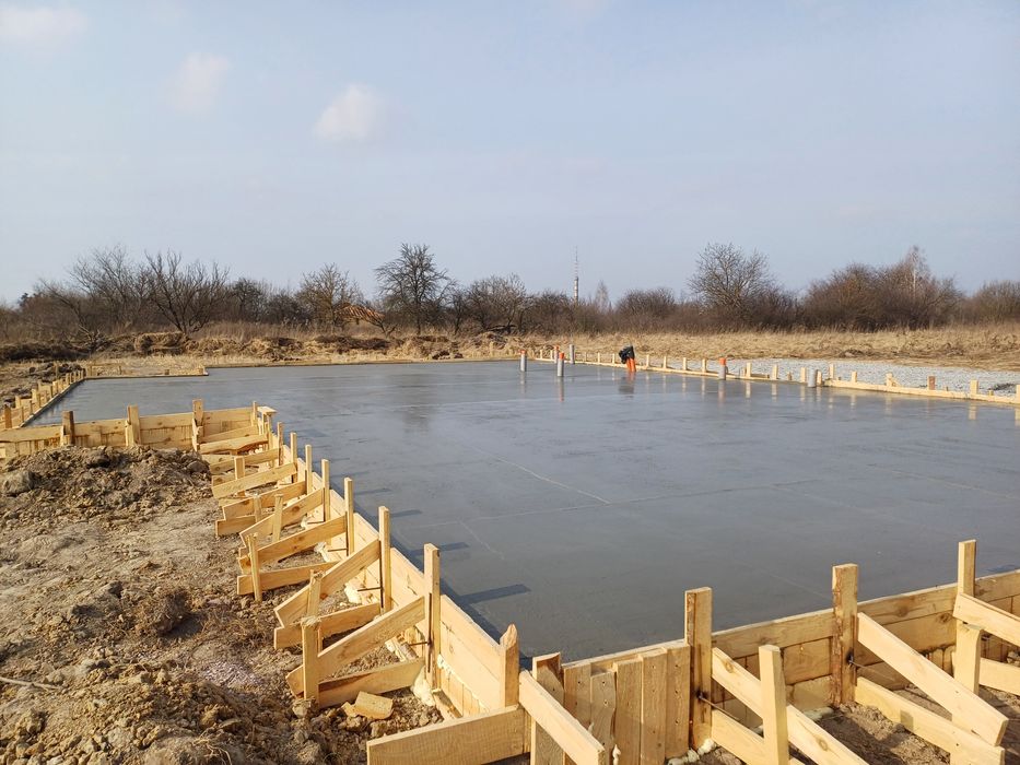 Бетонні та фундаментні роботи