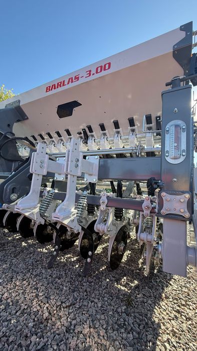 Зернова сівалка BARLAS дводискова ТУРЕЧЧИНА  4-х метрова