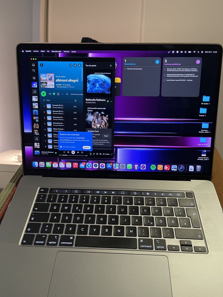 MacBook Pro 16 2019 Intel 1Tera