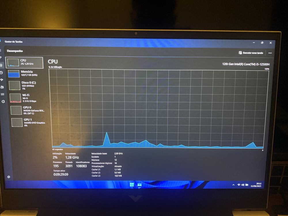 Portatil HP Victus 16