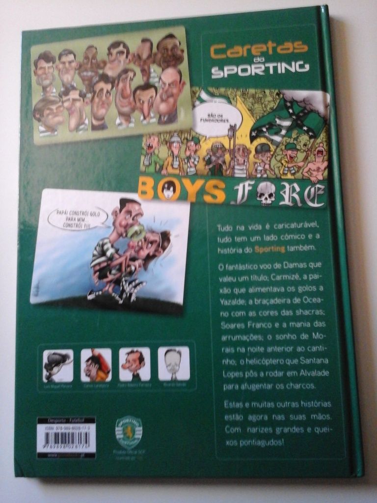 Livro: Caretas do Sporting, 1a Edição 2007