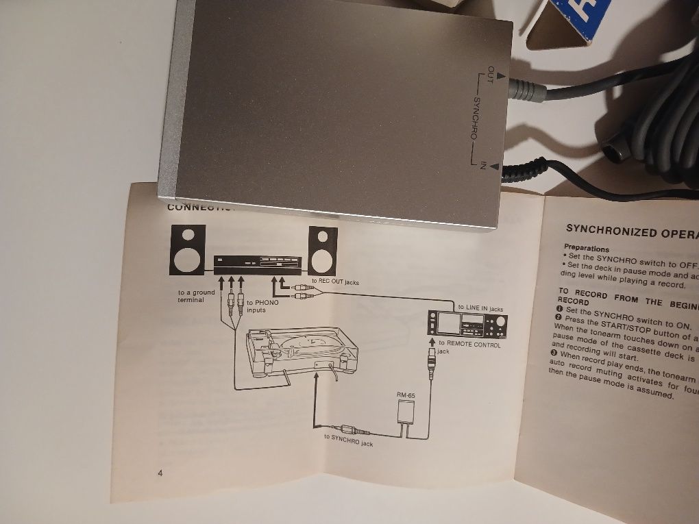 Синхронизатор Sony RM-65
