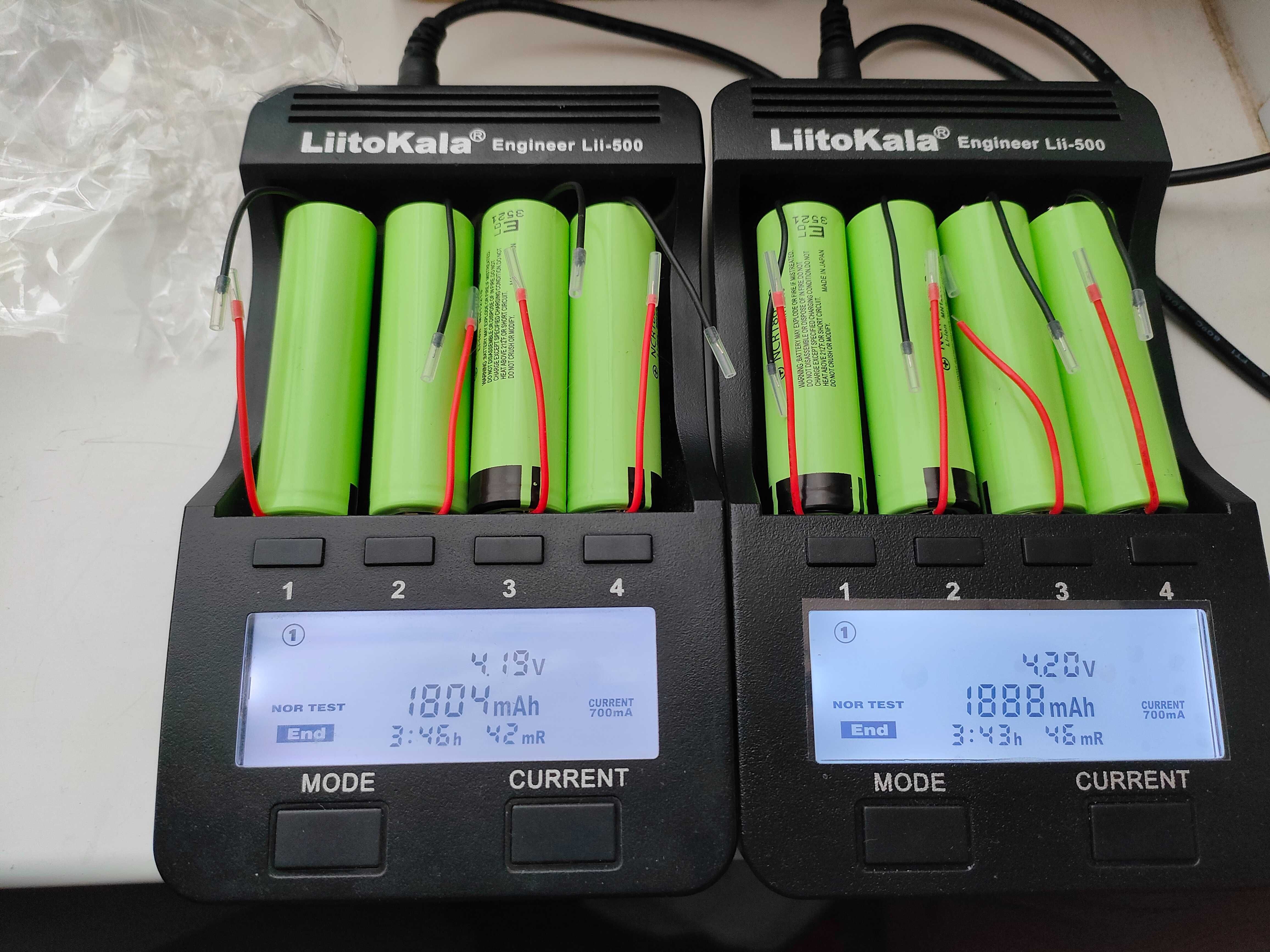 Акумулятори NCR18650B 1900 Mah з пелюстками під пайку