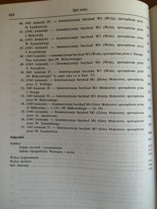 Barykady Powstania Warszawskiego 1944 (stan idealny)