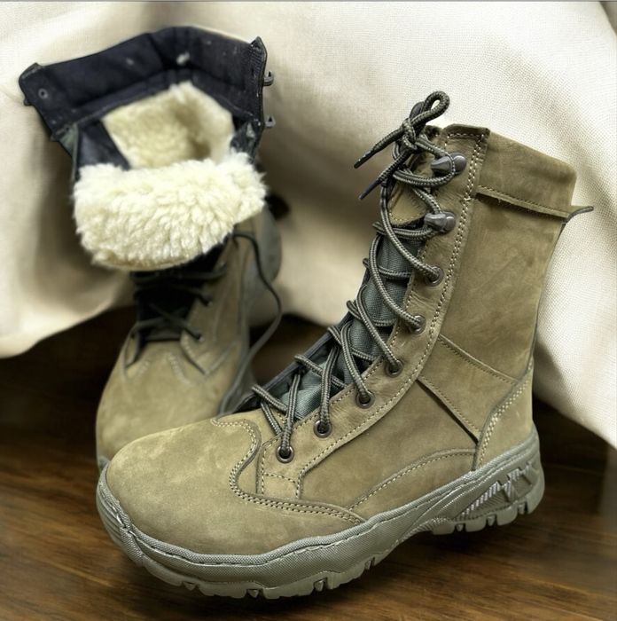 Берці зимові/демі хутро штучне натуральне Gore-Tex 40-46