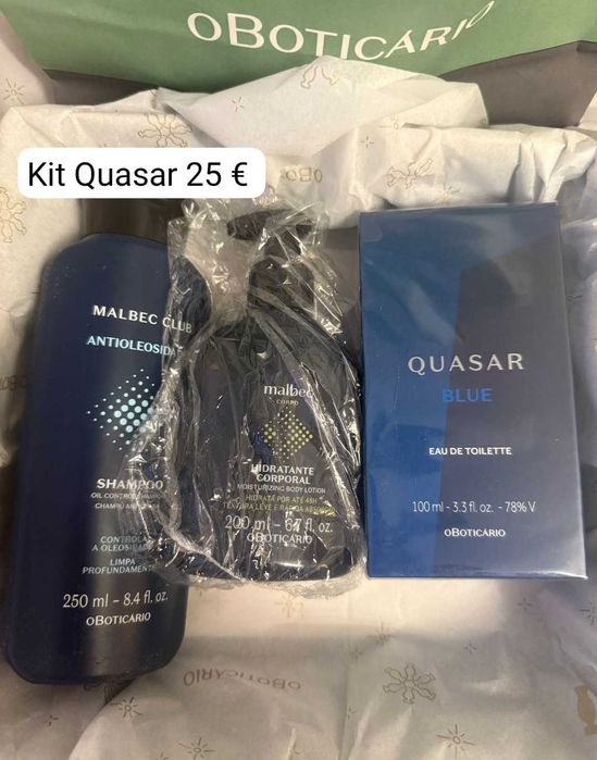 Kit Quasar masculino