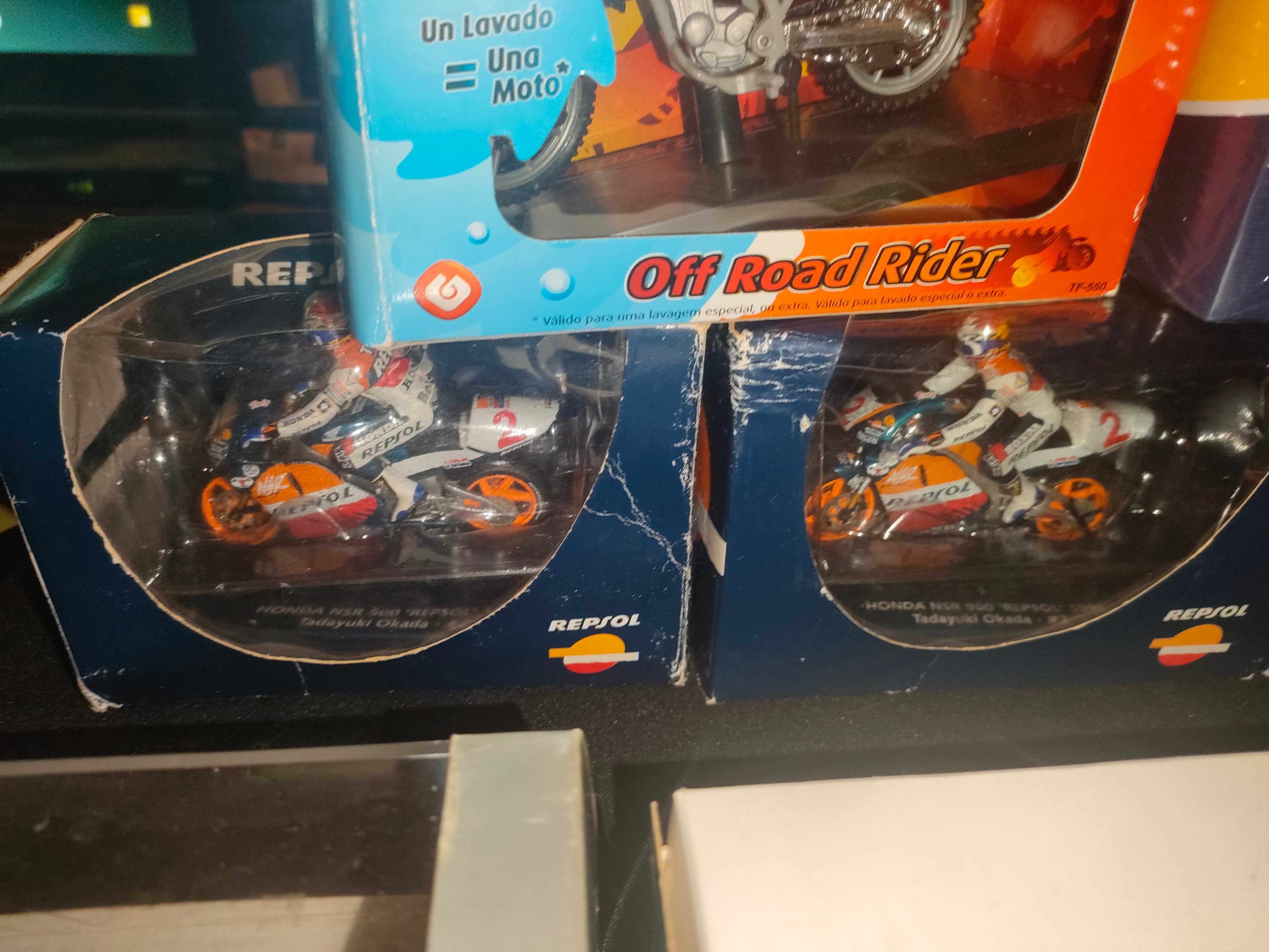 Motas Repsol e Galp