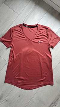 Nike Miler Vneck bluzka koszulka T Shirt sportowa treningowa XS