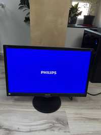 Monitor Philips 243V5LHSB/00 24” LED Full HD stan bdb