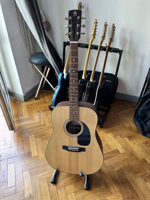 Harley Benton Custom Line CLD-16S z pokrowcem Cort - gitara akustyczna