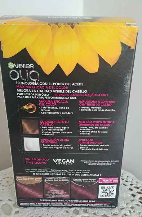 Coloração OLIA, violeta eletrico 4.26, Caixa nova intacta