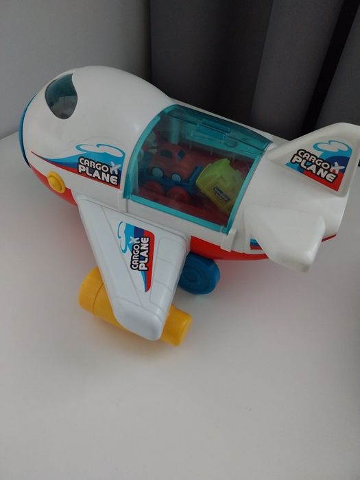 Zabawka samolot dźwiękowy z dodatkowymi elementami