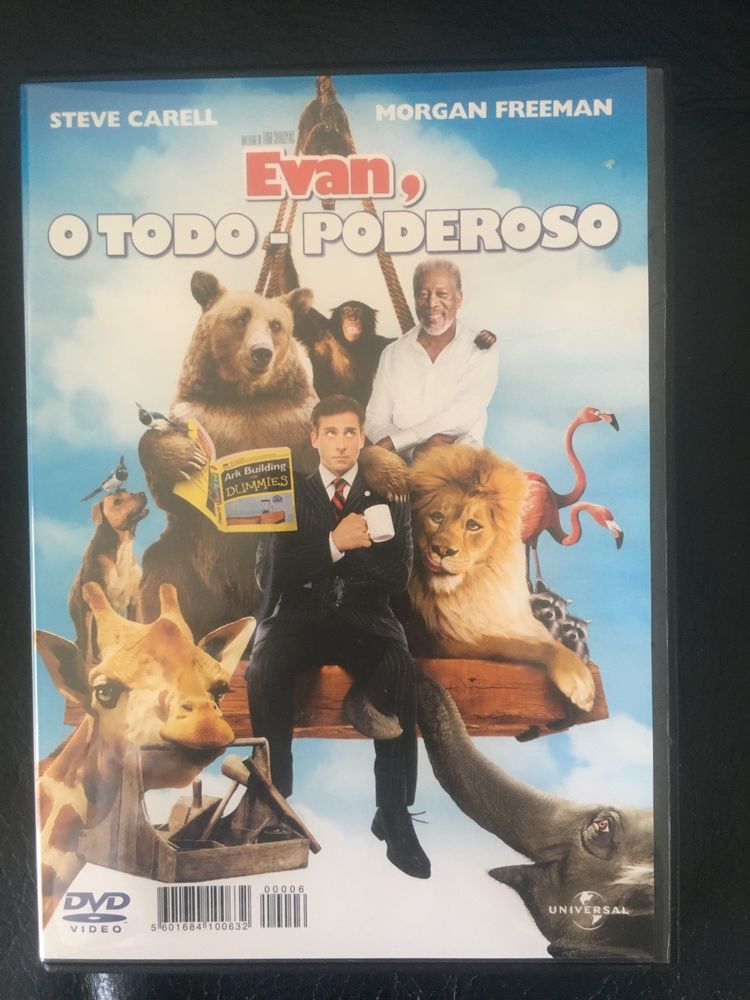 Diversos DVD's, preço unitário: 2,50 Euros