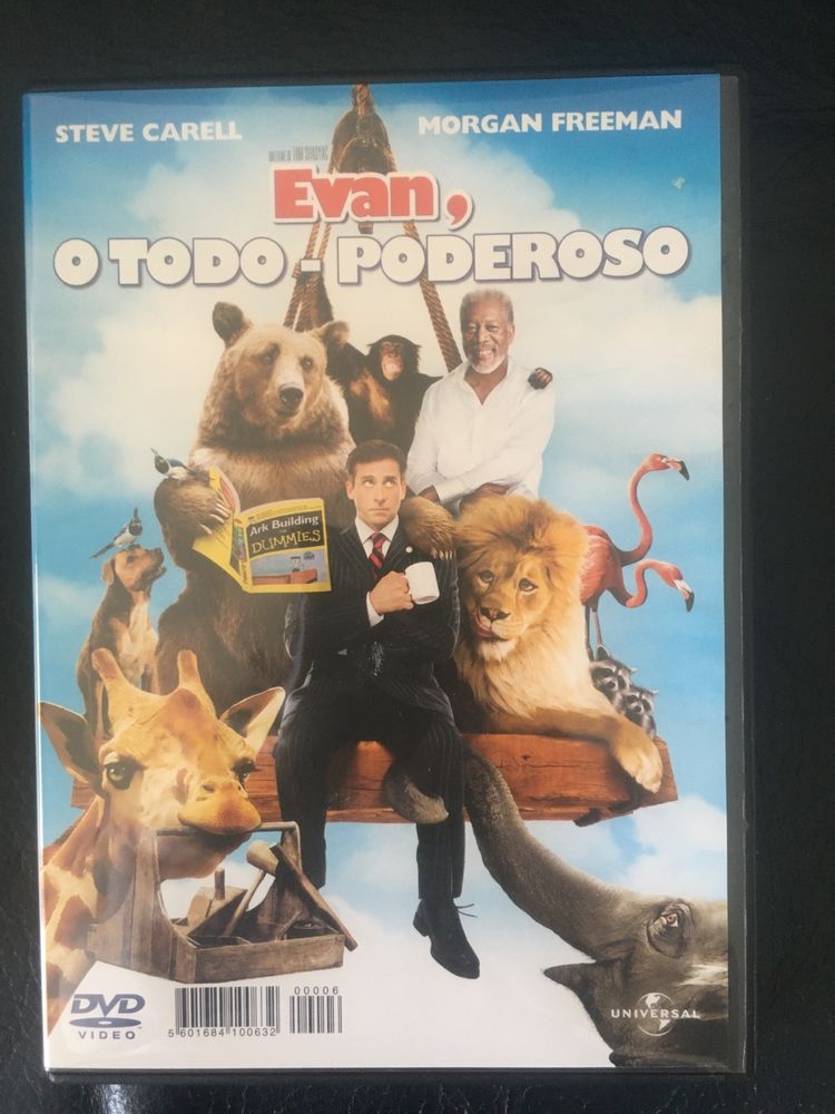 Diversos DVD's, preço unitário: 2,50 Euros