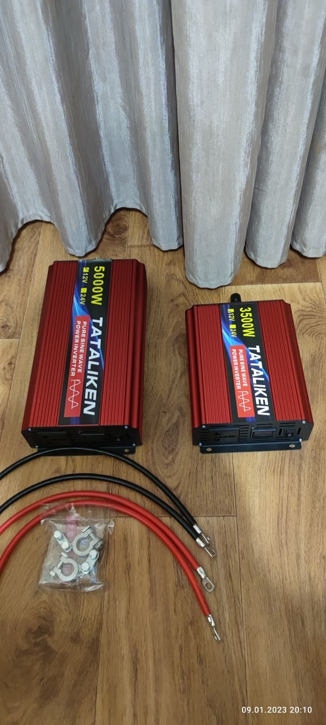 Инвентор (Преобразователь) В наявності!! 5000w Tataliken 12/220 чистый