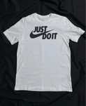 Футболка Nike Just do it original Найк Размер М белая
