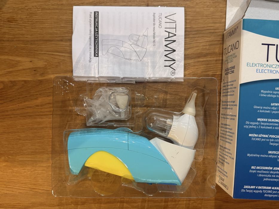 Aspirator elektryczny do nosa Vitammy