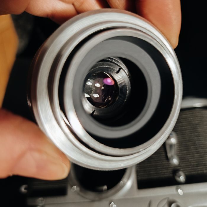 Zabytkowy aparat Zorki 4