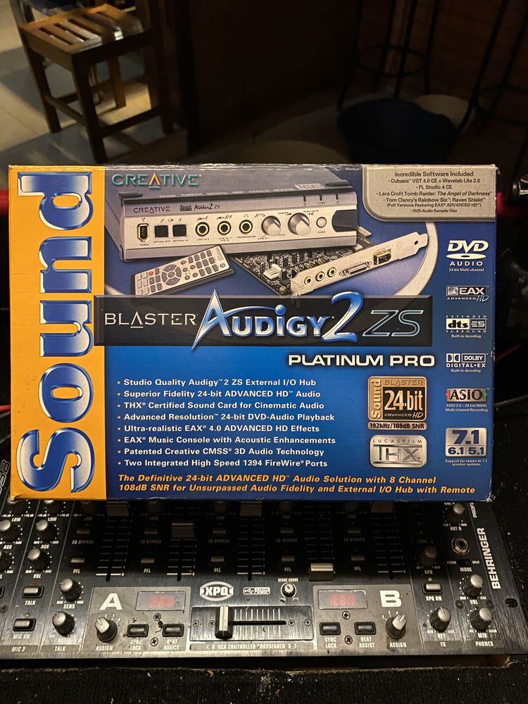 Creative SoundBlaster Audigy 2ZS Platinum Pro - Completo