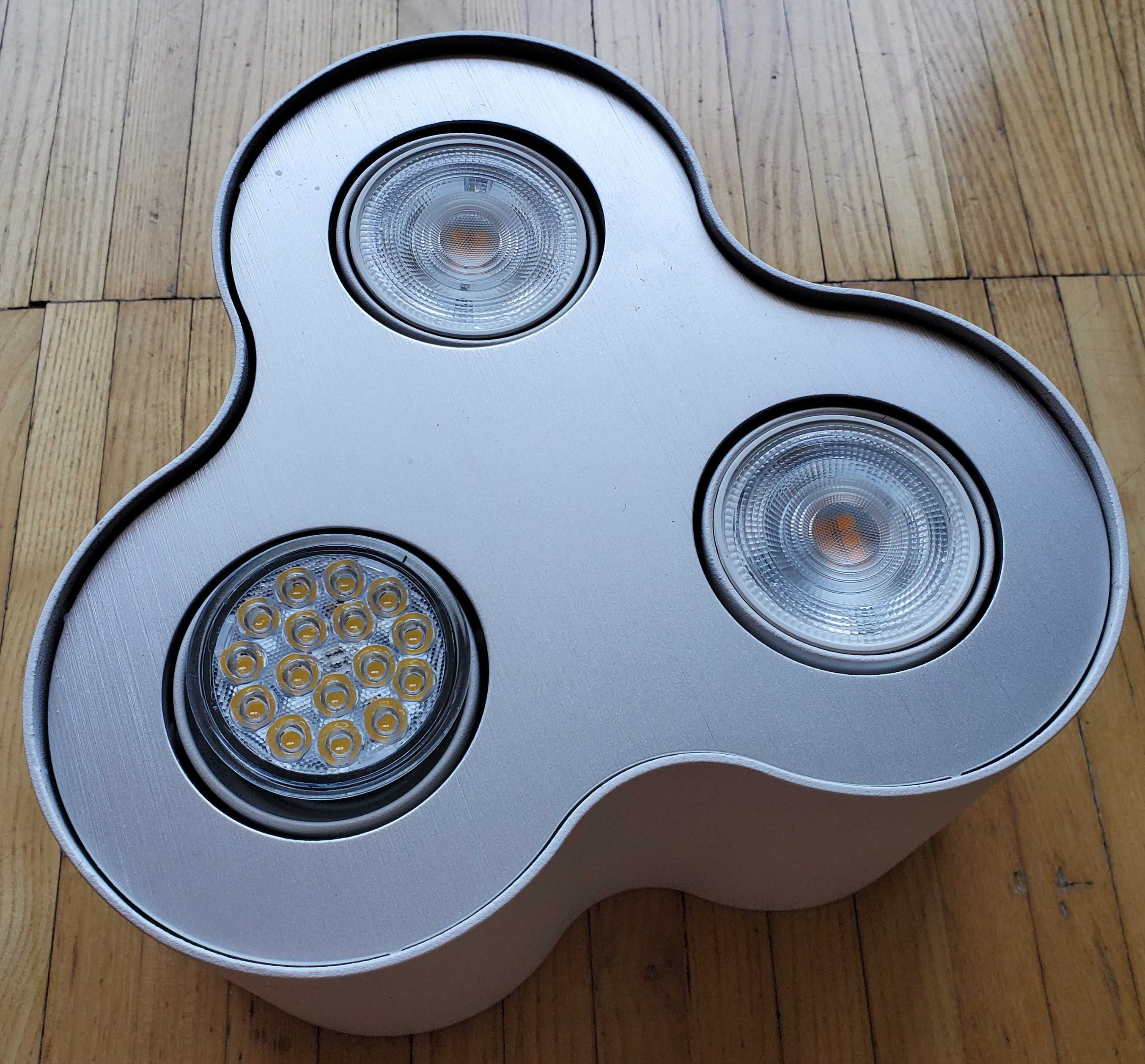 Lampa Sufitowa Massive Nero 3x GU10 230V