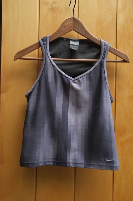 damska koszulka tenisowa biegowa Nike Dri-Fit bokserka tank top