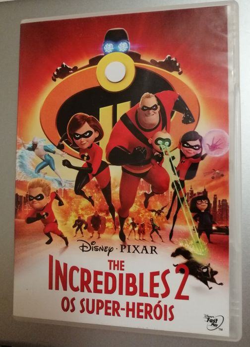 The Incredibles 2 - Os Super-heróis - dvd RARO