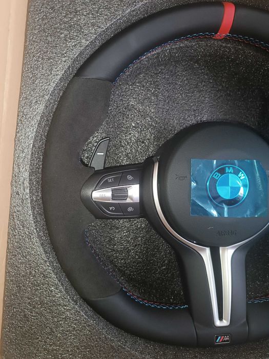 М руль для bmw f серії f10 f30 та ін.(алькантара)