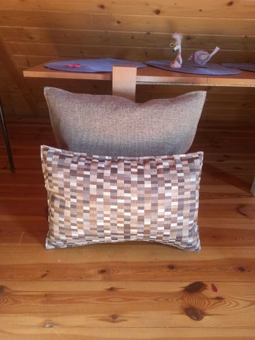 Poduszki dekoracyjne, plecionka